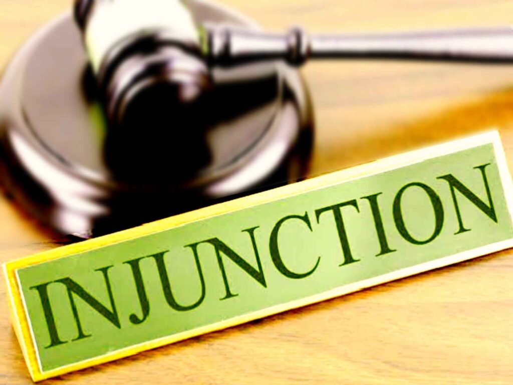 Temporary injunction
